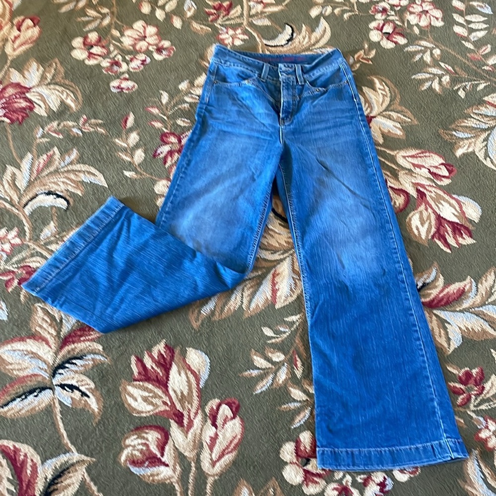 Cruel girl denim wide legs trousers